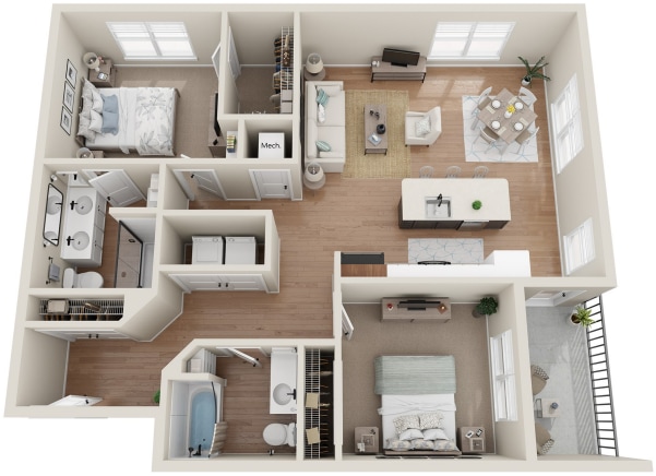 Floor Plan - Greyhound