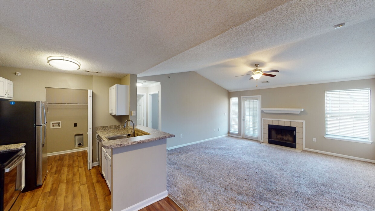 Floor Plan - The Evergreen 1 Bedroom