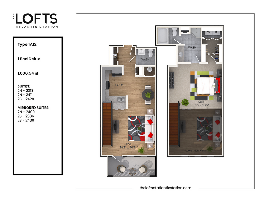 1A12 - 1 Bed Delux - 1A12 - 1 Bed Delux
