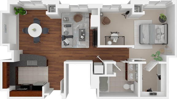 Floor Plan - Unit 9a