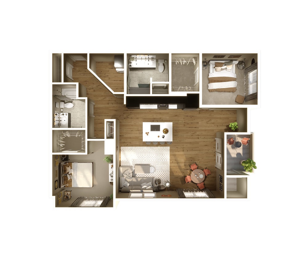 Floor Plan - Bedford