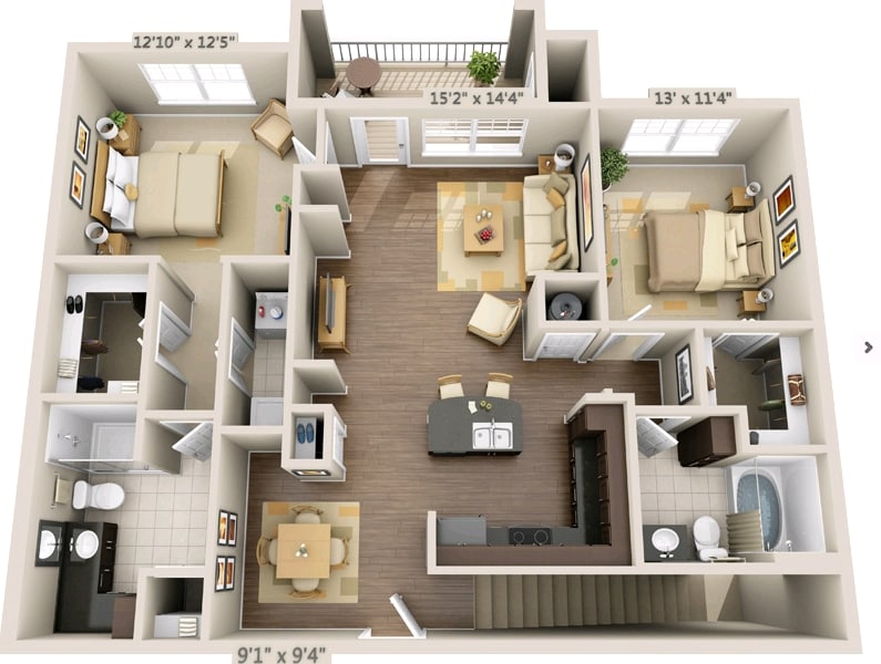 2BR/2BA - Beaver Creek