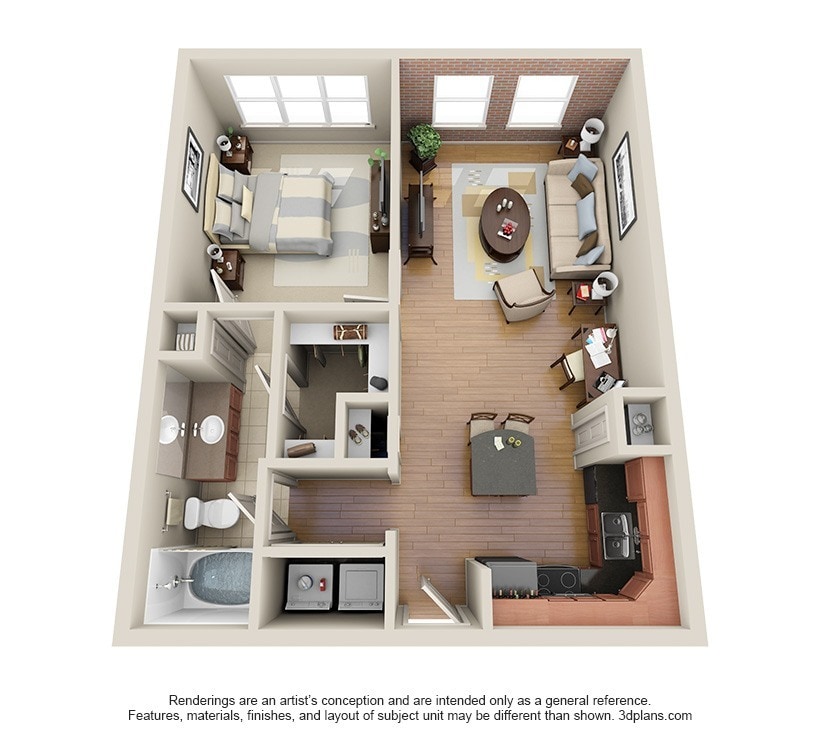 Floor Plan - Post Oak (A3)