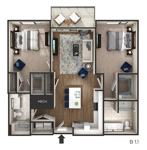 Floor Plan - Lafayette