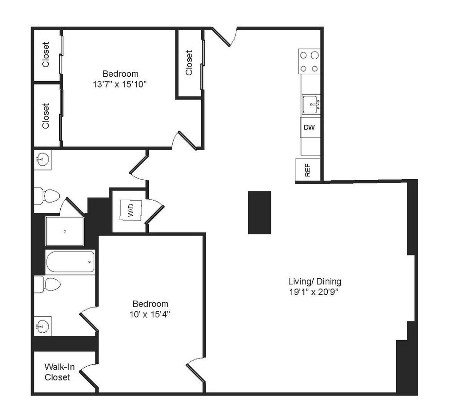 2 Bedroom Split 103 - 2 Bedroom Split 103
