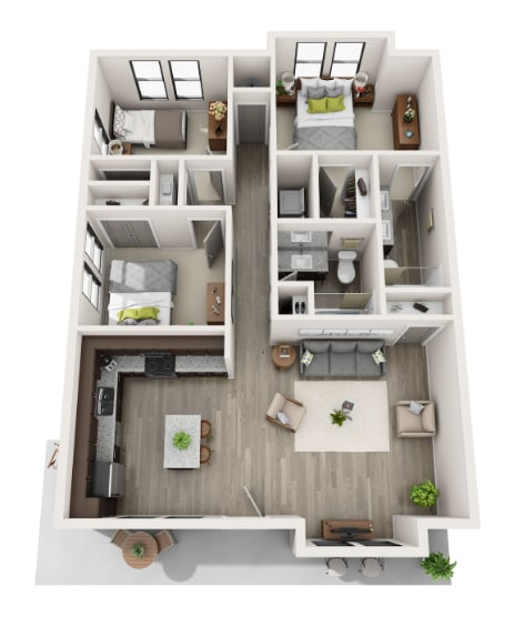 Floor Plan - Hendrix