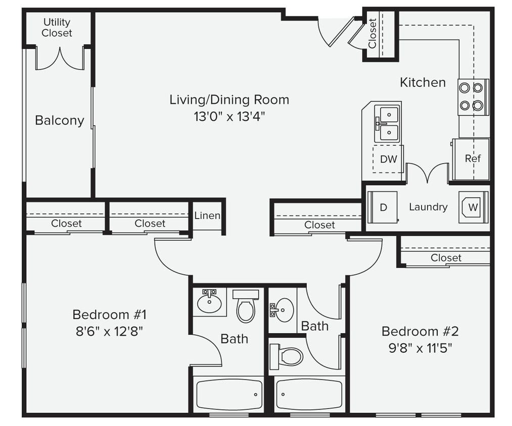 Floor Plan - 969