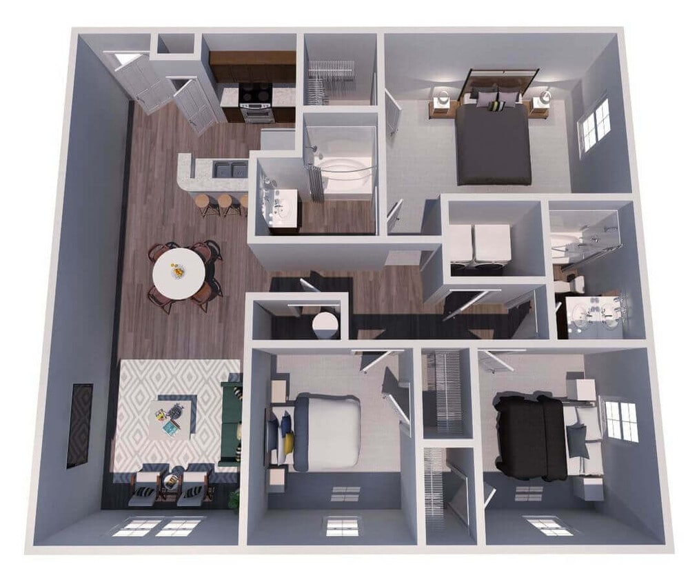 Floor Plan - The Wylie