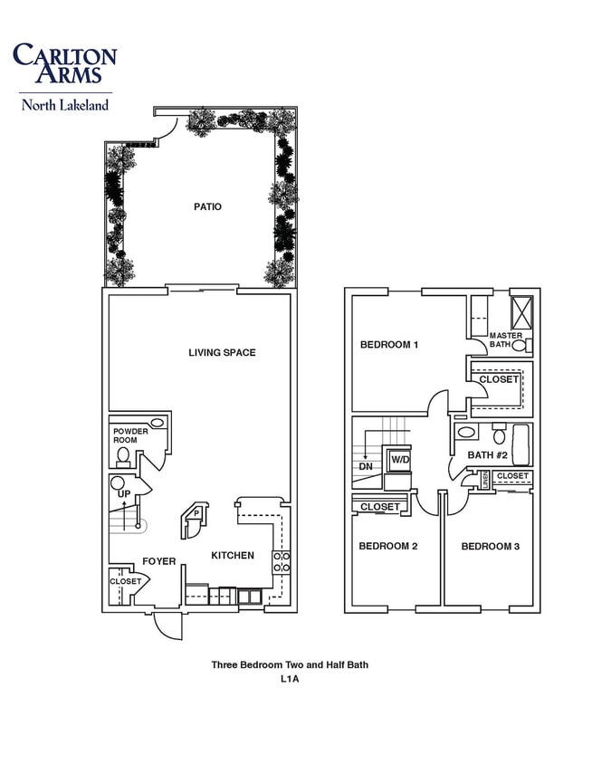 Floor Plan - L1A Townhome