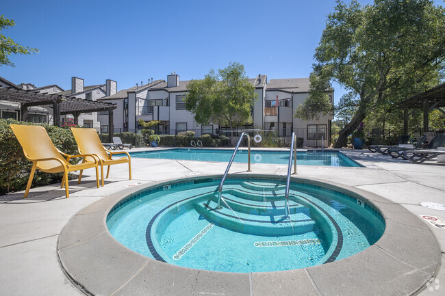Pool Area - The AVA Apartments