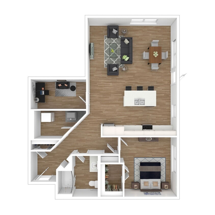 Floor Plan - The Jefferson