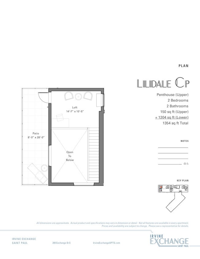 Lilidate Cp - Penthouse floor plan Irvine Exchange - Lilidate Cp - Penthouse