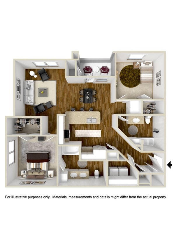 Floor Plan - The Sunrise