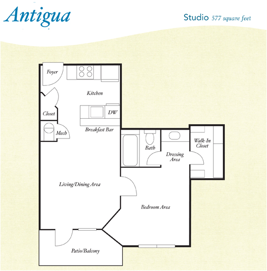 Antigua - studio.png - S3 - Antigua - Studio, One Bathroom
