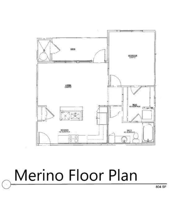 Floor Plan - Merino - A2
