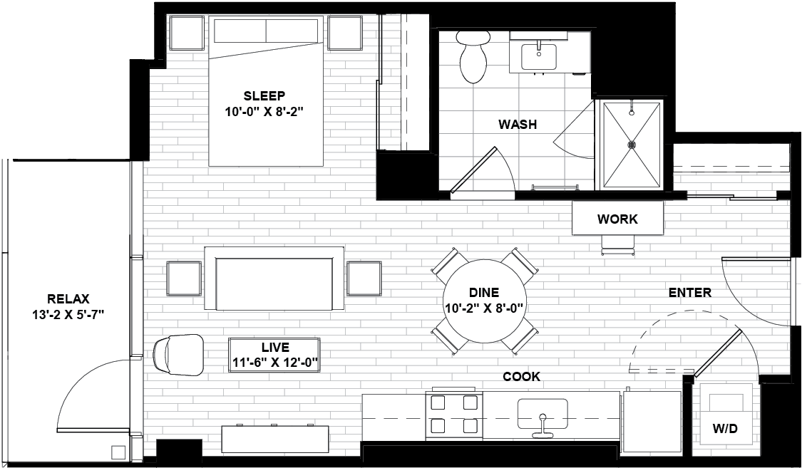 Floor Plan - Studio 04