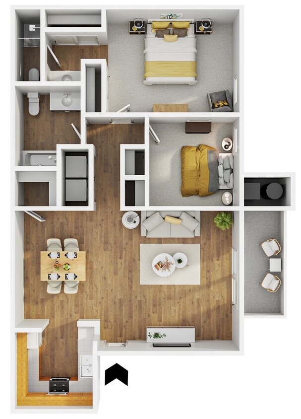 Floor Plan - Tuscany (V) F2