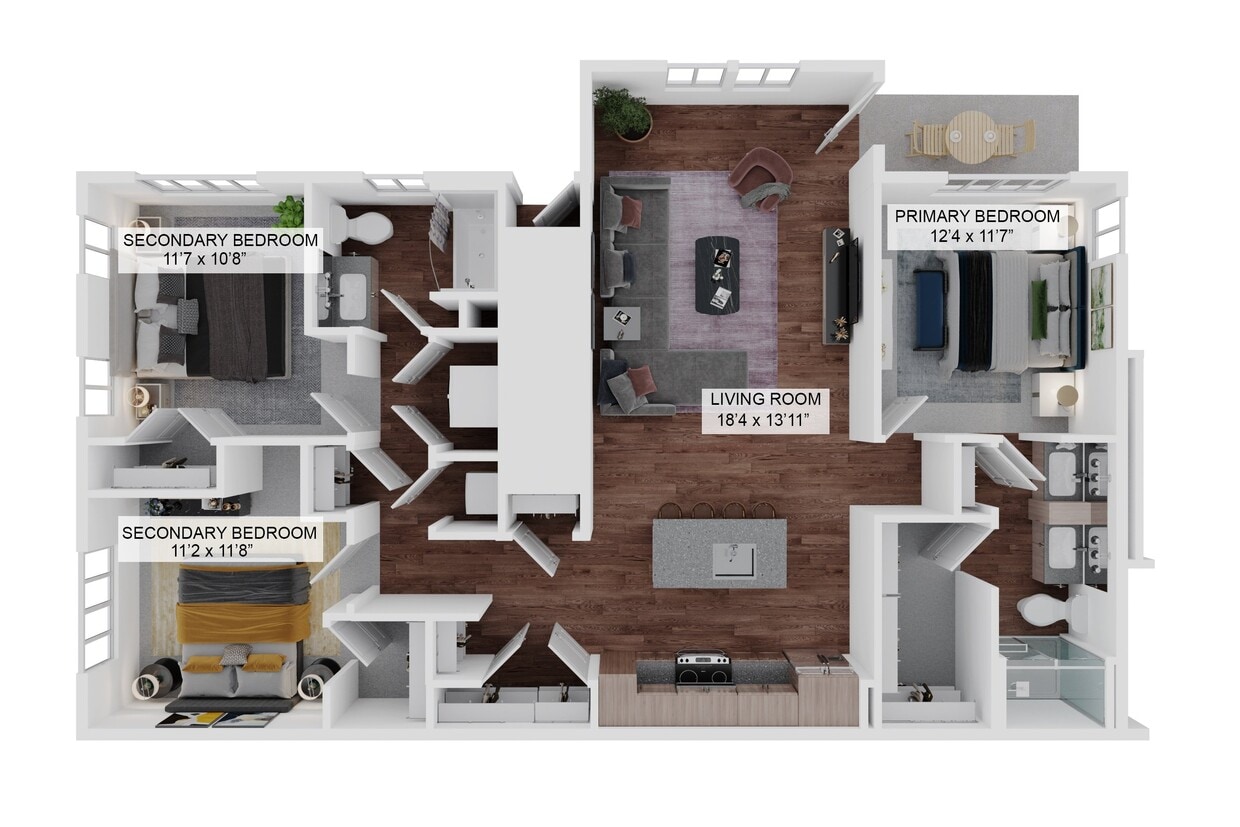 Floor Plan - The Hub (C1)