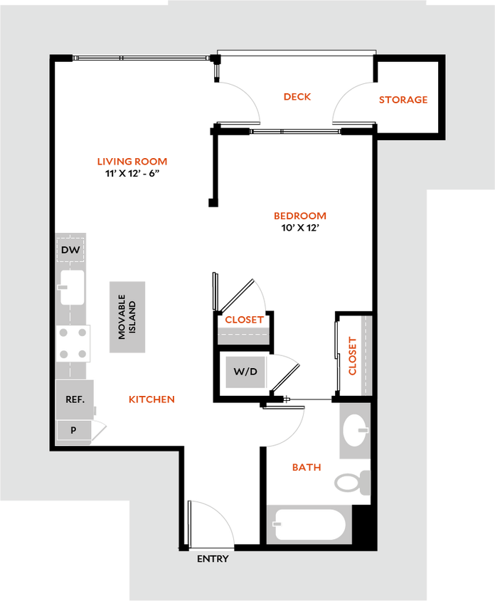 Floor Plan - Plan 1A
