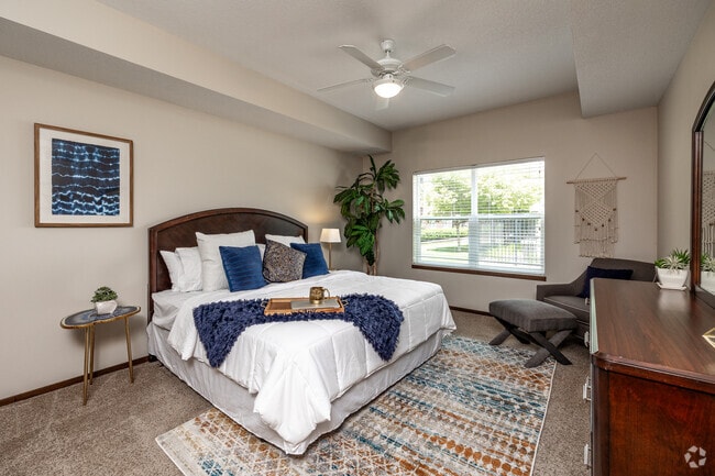 2BR, 2BA - Westown/1,320 SF - Primary Bedroom - Sierra Pointe Apartments