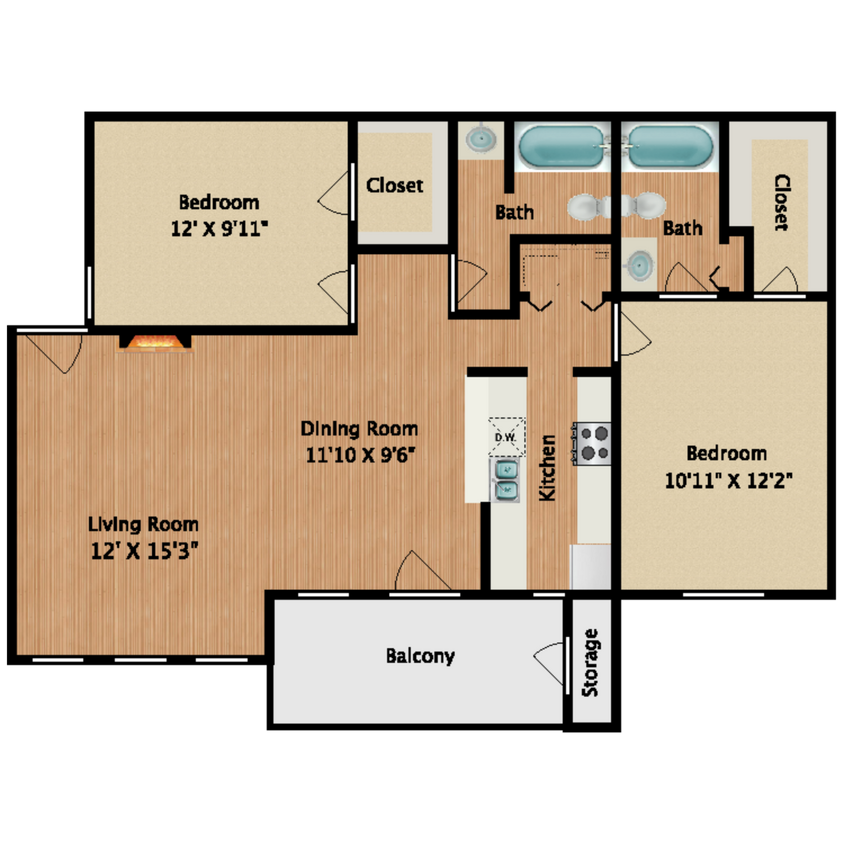 Floor Plan - Crystal