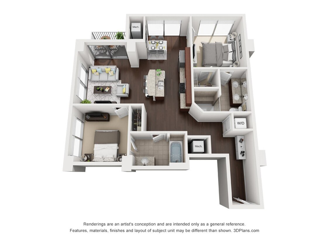Floor Plan - The District - 02/17