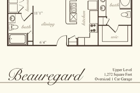 Floor Plan - Beauregard