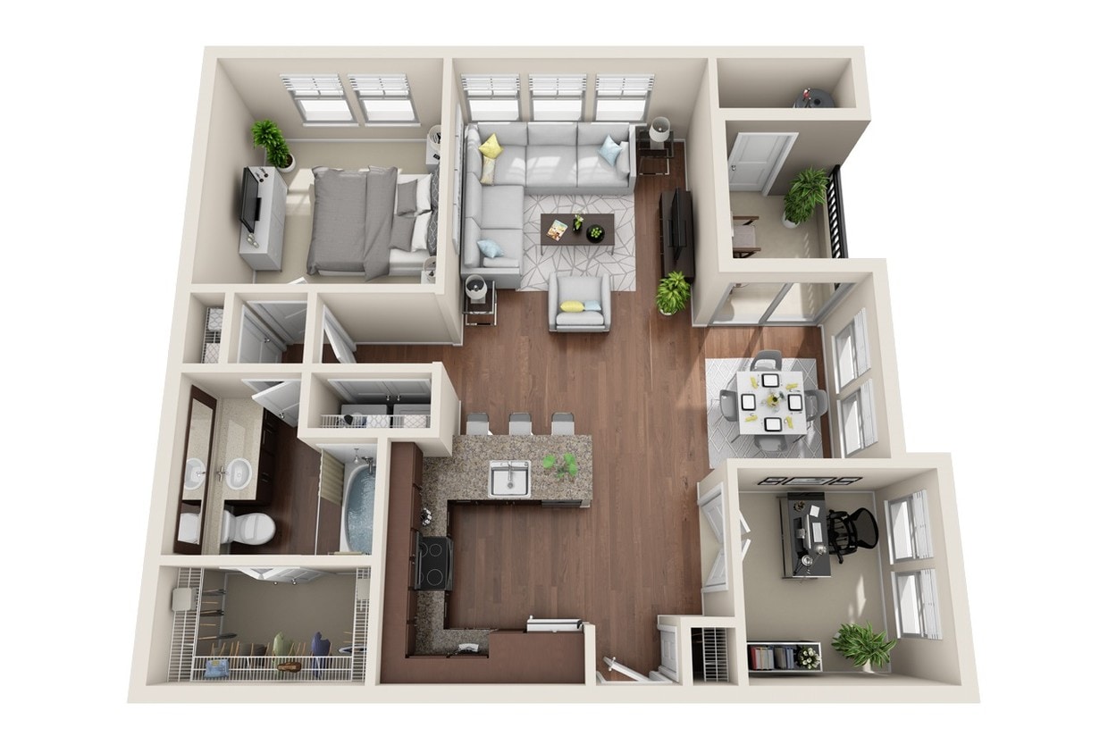 Floor Plan - A1E