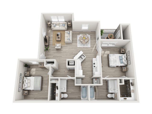 Floor Plan - The Leigh