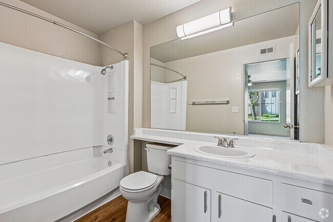 Superior- 2BR, 2BA - 986SF - Primary Bathroom - Lakeview Village