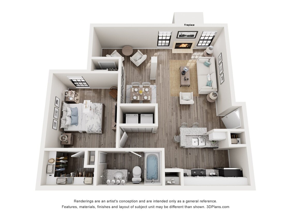 Floor Plan - Redwood A3B