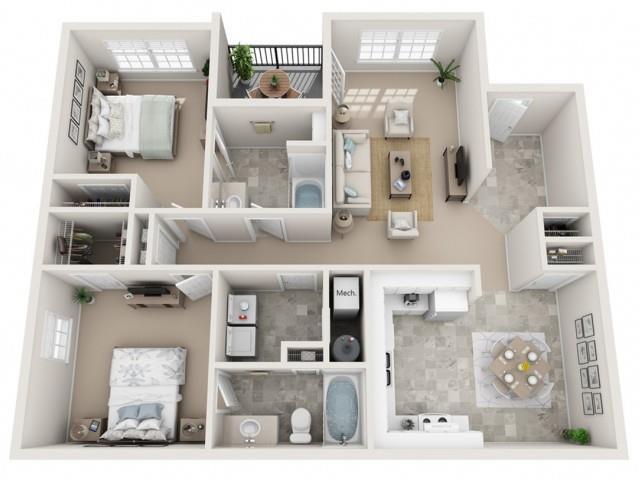 Floor Plan - The Laurel