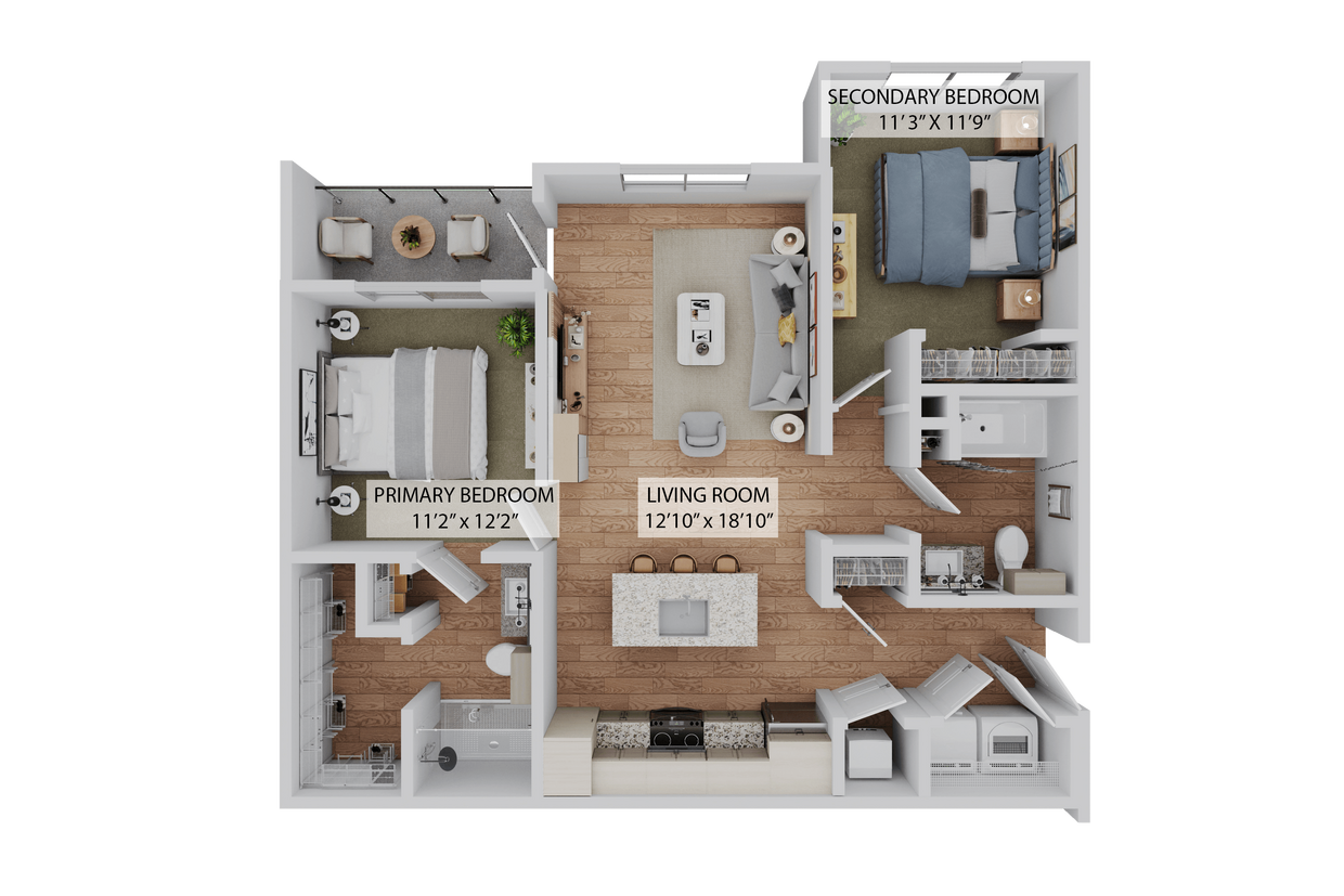 Floor Plan - The Luxe