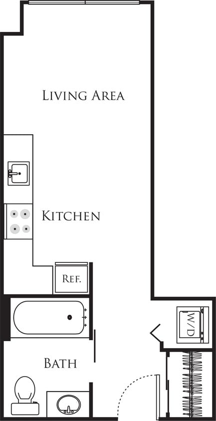 Floor Plan - Micro Studio - A3
