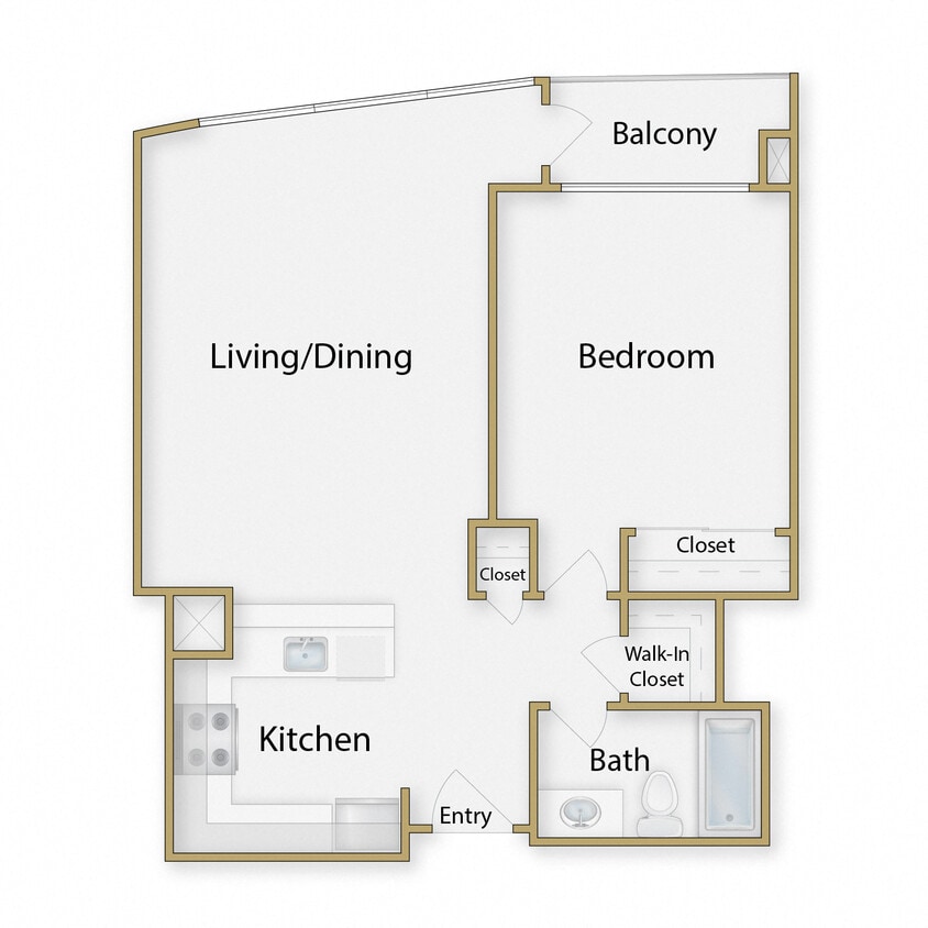 Floor Plan - golden gate 2