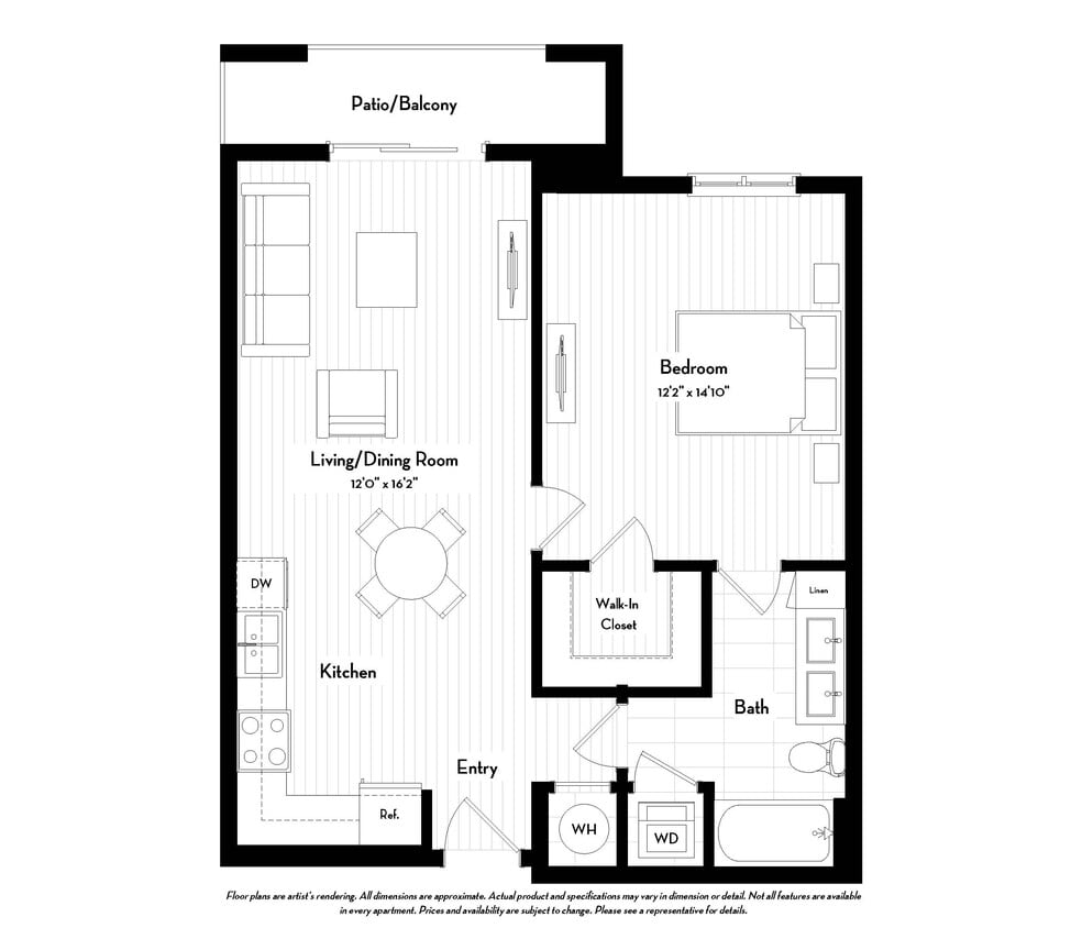 Floor Plan - A1.7W (Salary Requirements Apply)