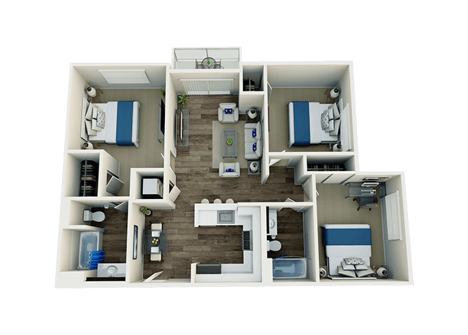 Floor Plan - The Lexington