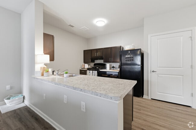 2BR, 2BA - 985SF - Kitchen - Le Jolliet