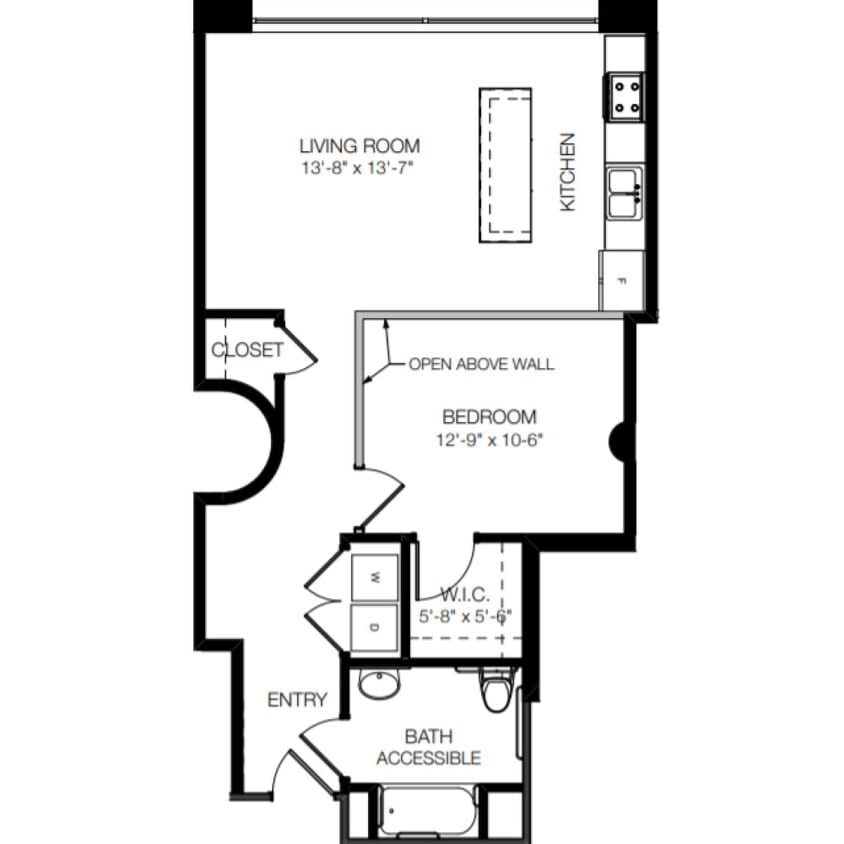 Floor Plan - SUITE 214A, 414A, 514A