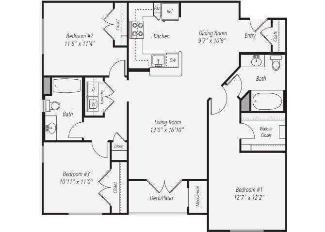Floor Plan - Tulip