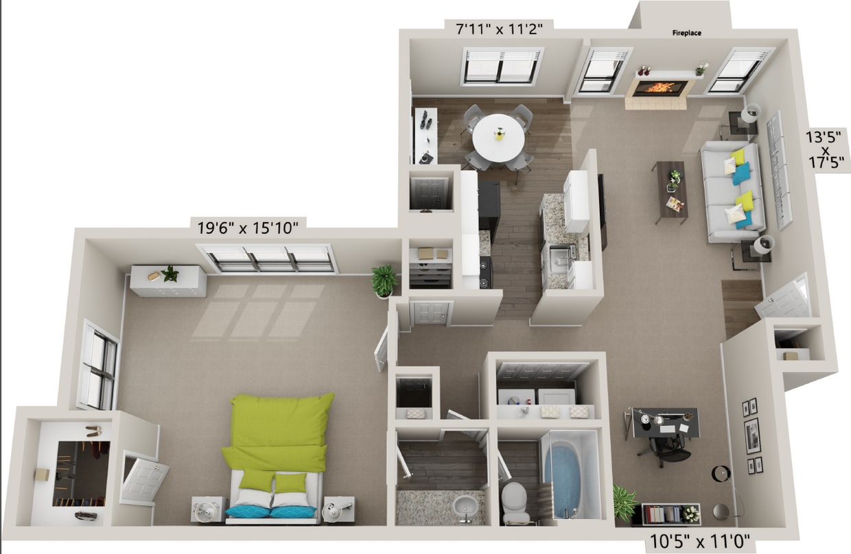 Floor Plan - The Holcomb