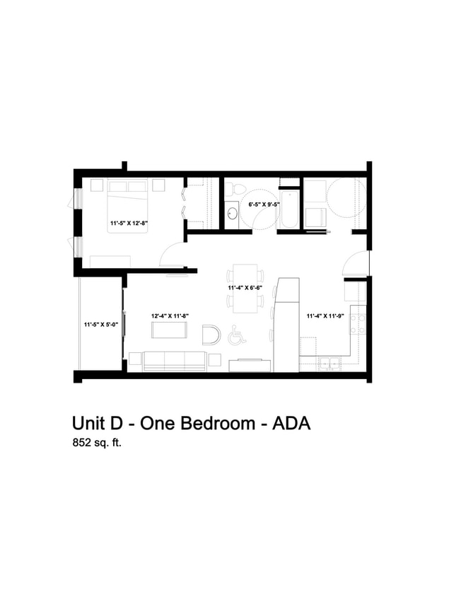 Floor Plan - Unit D