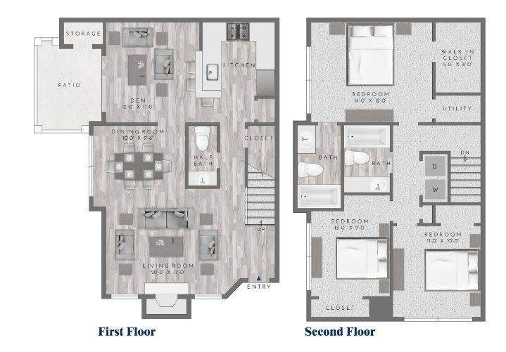 Floor Plan - C1 - 3X2TH