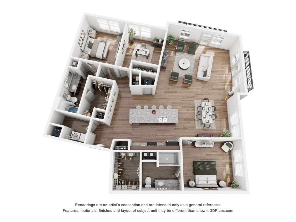 Floor Plan - B5A - Koufax