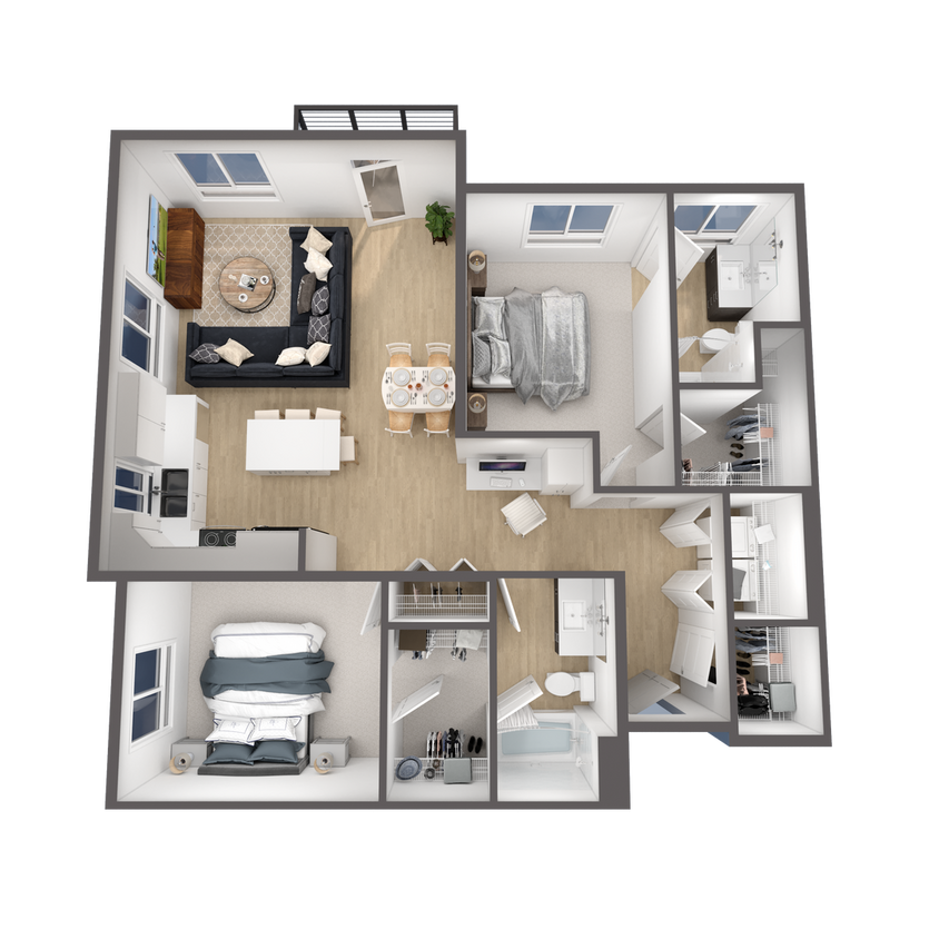 Floor Plan - Newton (2D)