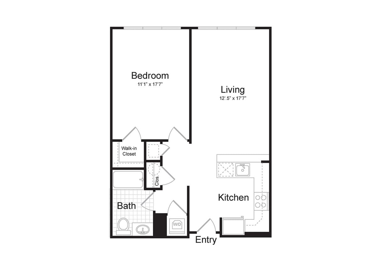 1-Bedroom 1-Bathroom | 760 sqft - 1-Bedroom 1-Bathroom | 760 sqft