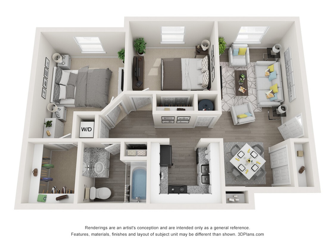 2 Bedroom - Cardinal