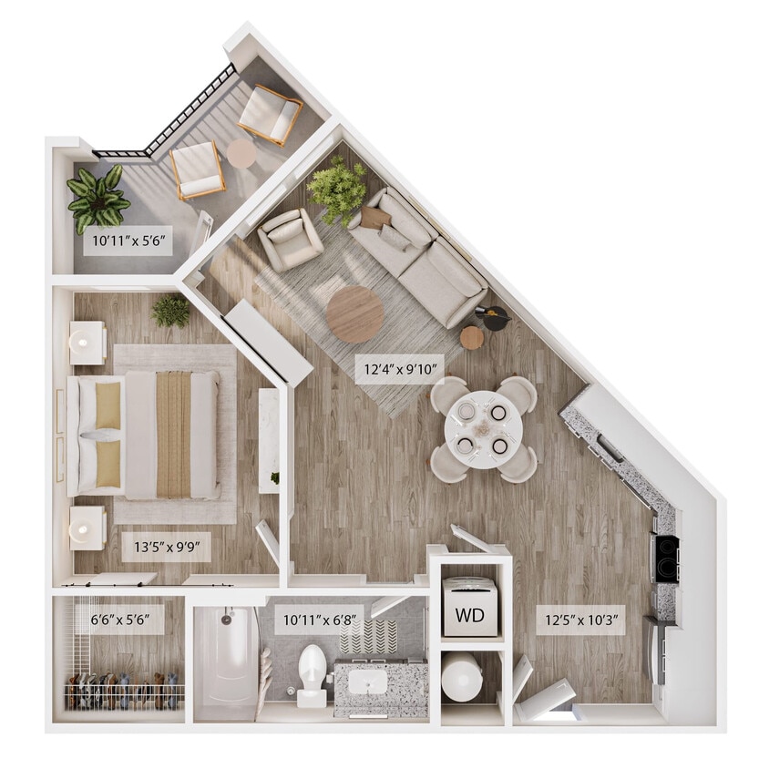 Floor Plan - The South
