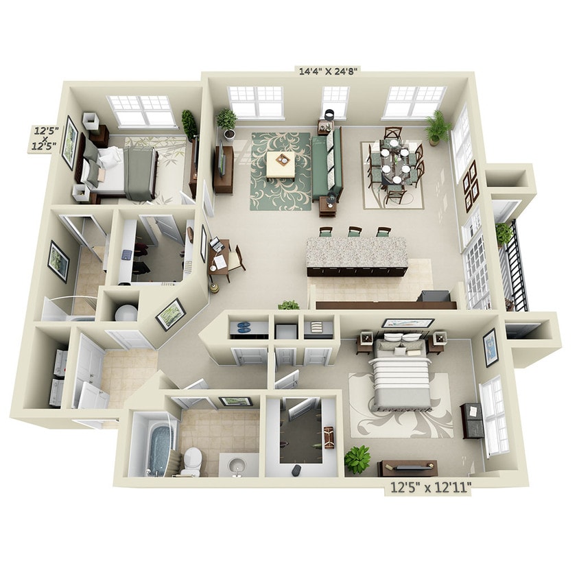 Floor Plan - B2R