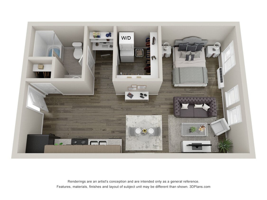 Floor Plan - Studio